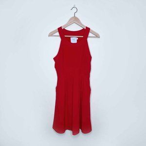 HD in Paris high neck crepe mini dress